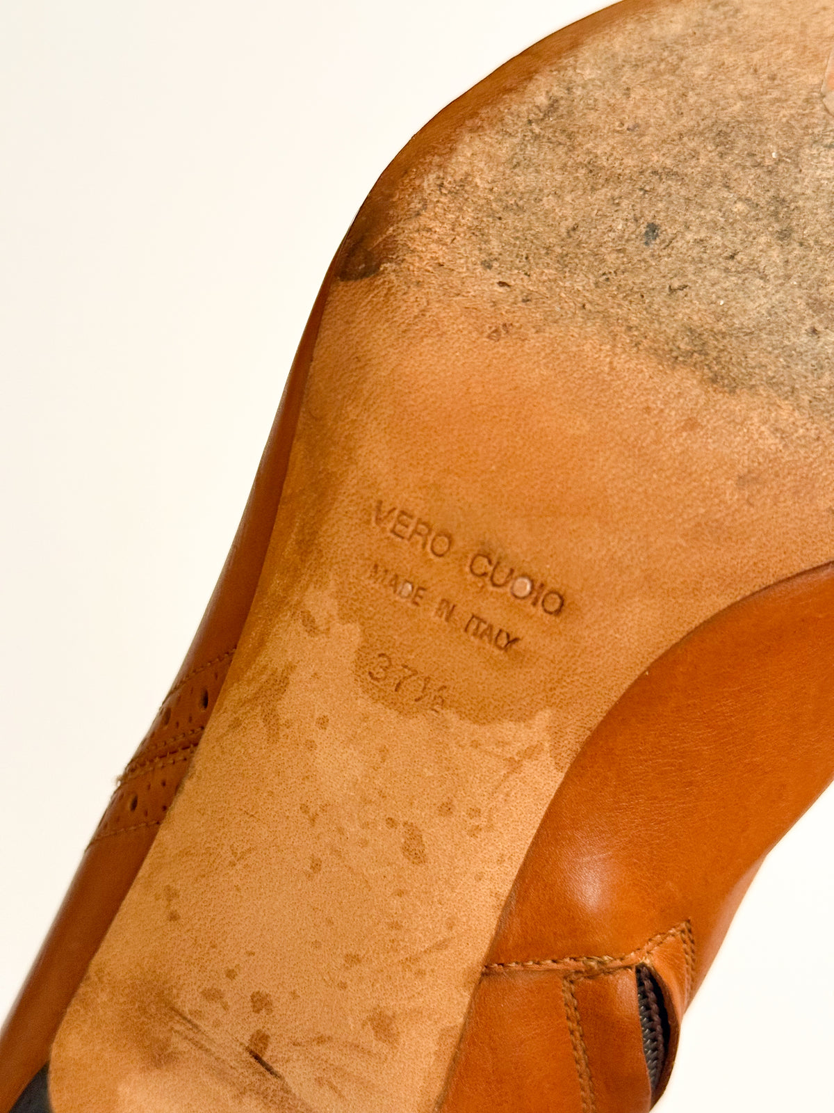 Giuseppe Zannoti Tan Leather Eyelet Boots