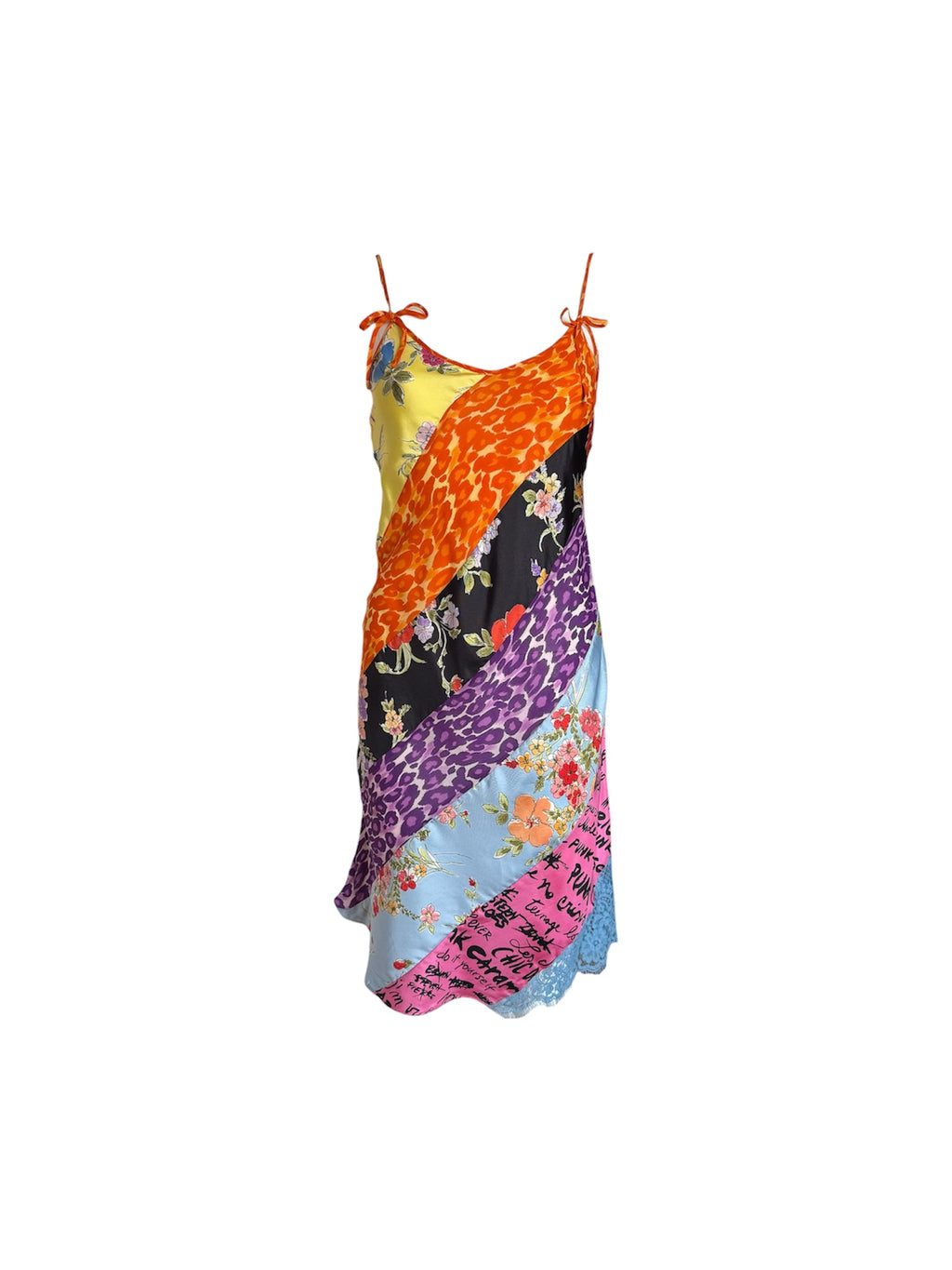 Moschino Cheap and Chic Patchwork Dress