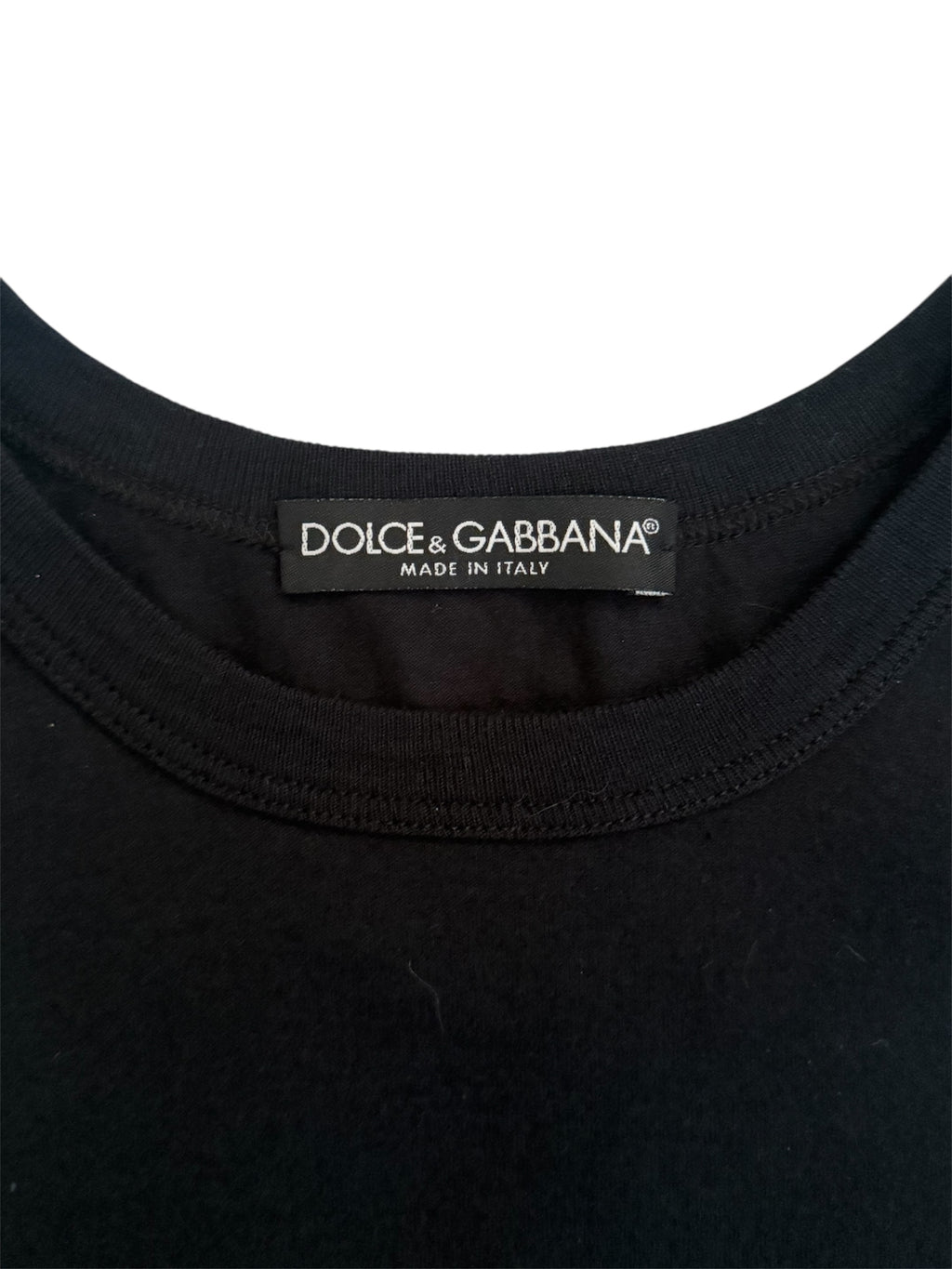 Dolce & Gabbana 'Hollywood Diva' Black Top