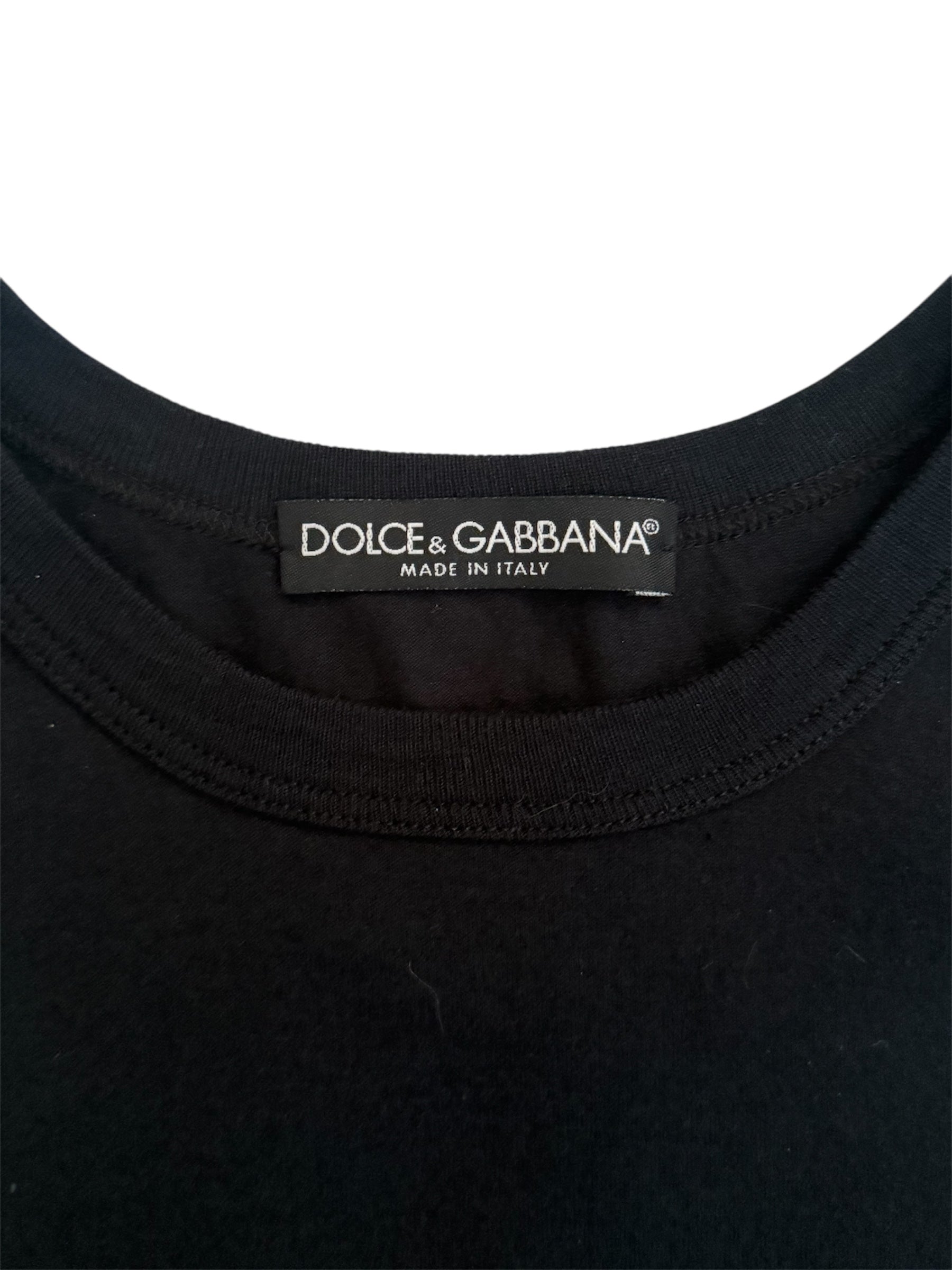 Dolce & Gabbana 'Hollywood Diva' Black Top