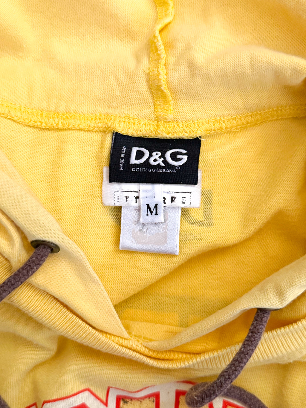 Dolce & Gabbana 'Original Innercity Blues' Yellow Hoodie