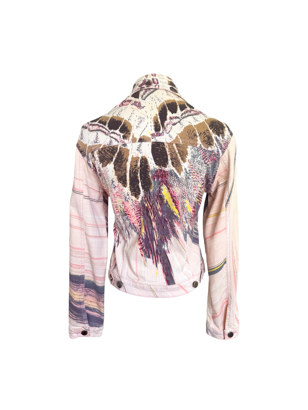 Roberto Cavalli S/S 2004 Feather Jacket