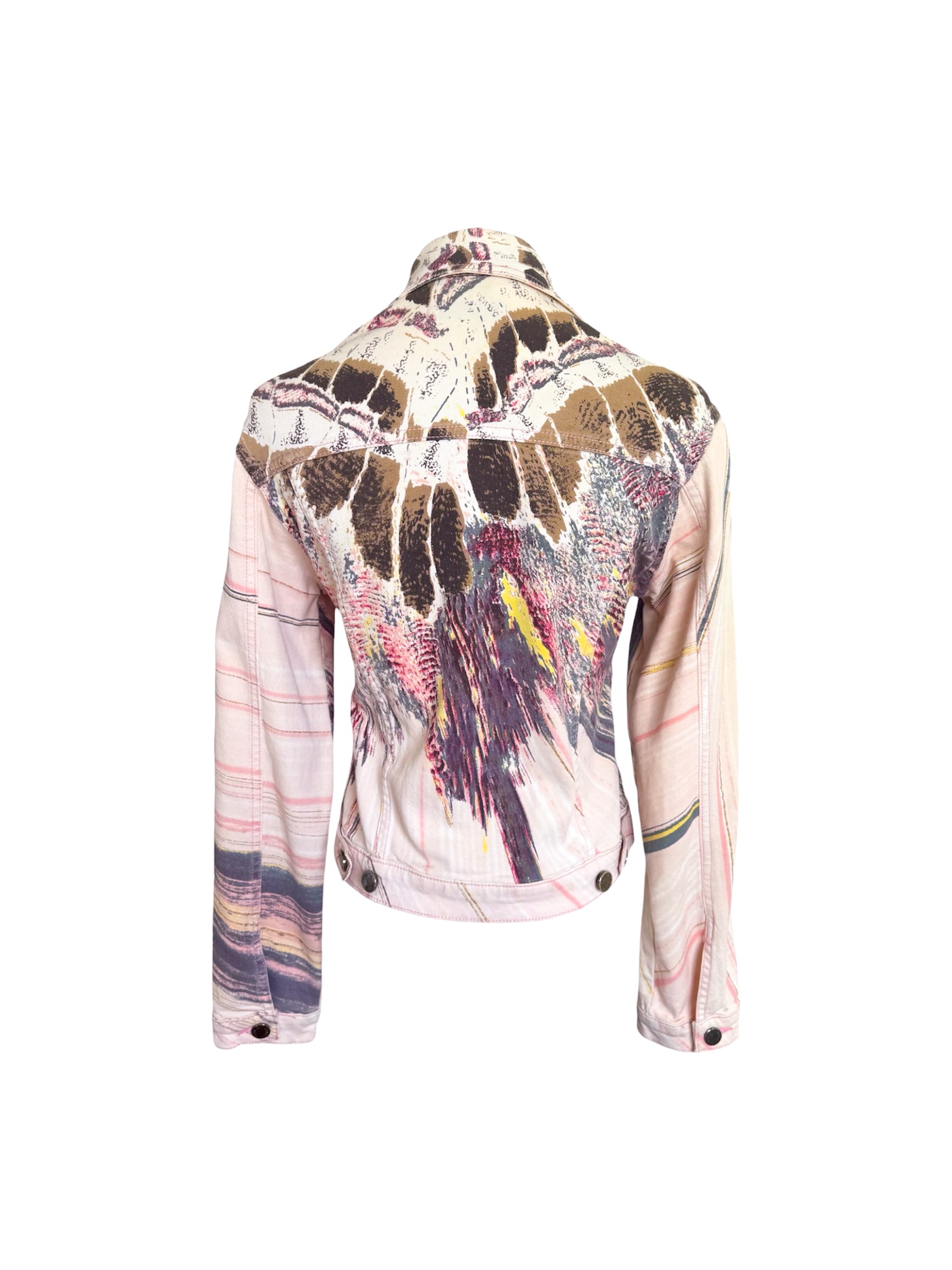 Roberto Cavalli S/S 2004 Feather Jacket