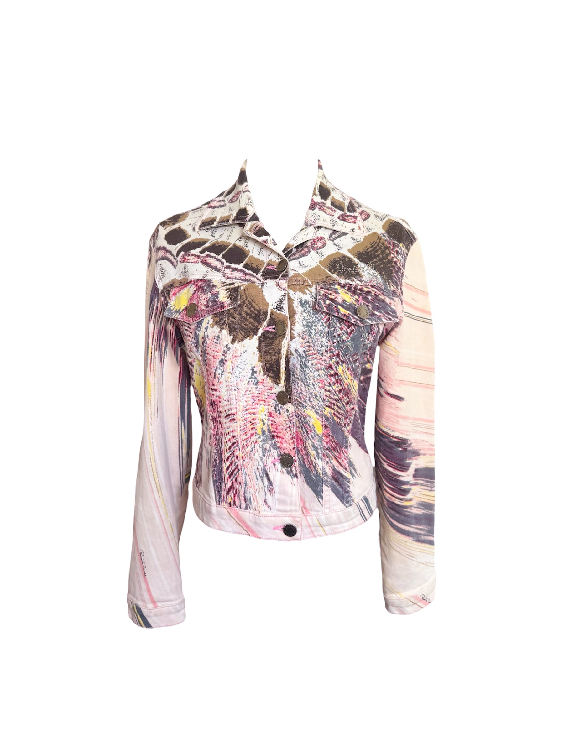 Roberto Cavalli S/S 2004 Feather Jacket