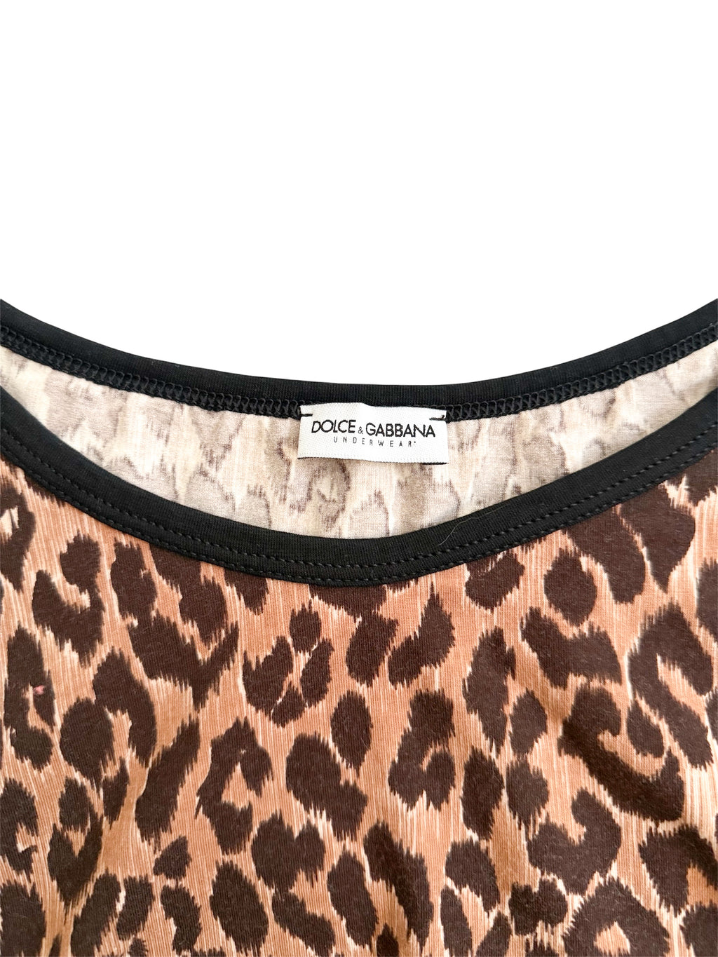 Dolce & Gabbana Leopard Top