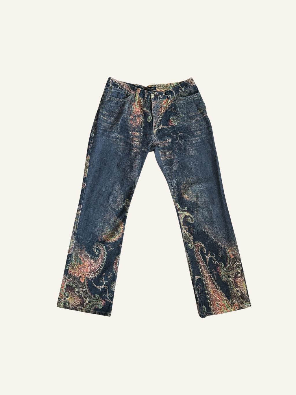 Roberto Cavalli S/S 2002 Paisley Pants