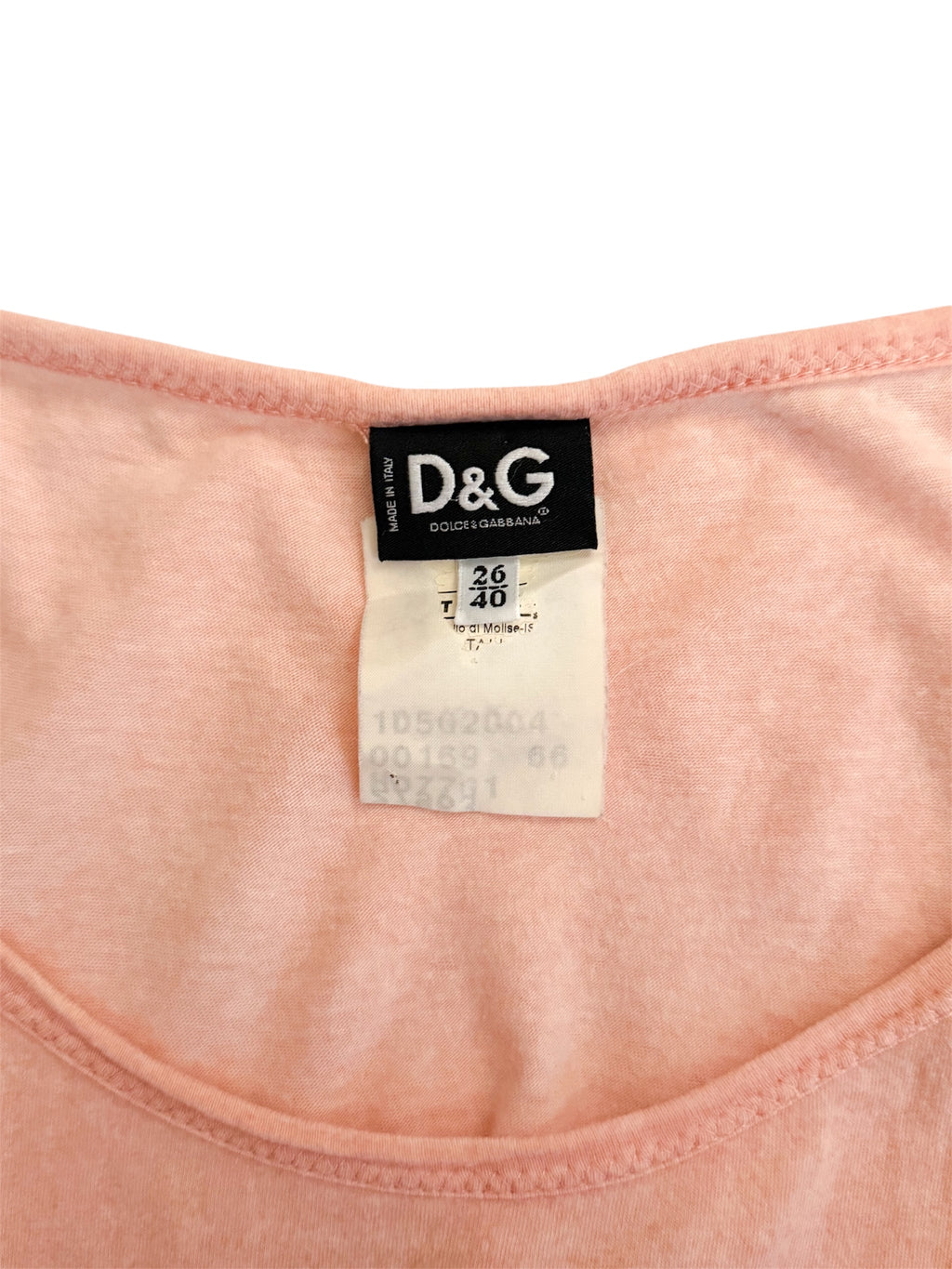Dolce & Gabbana 'Quench My Desire' Pink Top