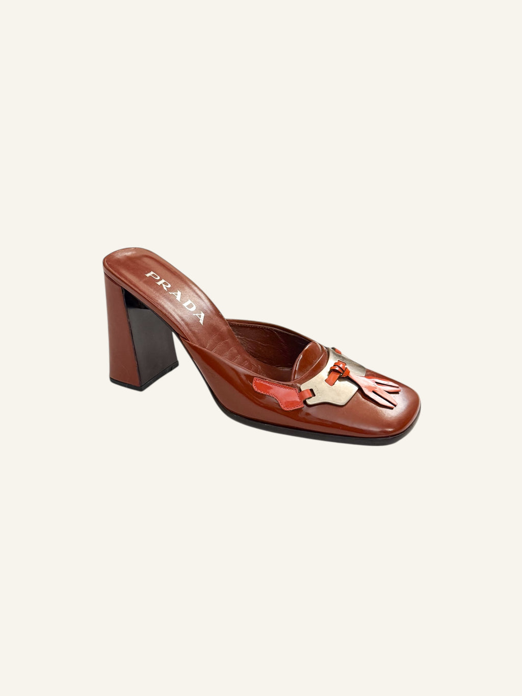 Prada F/W 1999 Runway Red Patent Leather Heels