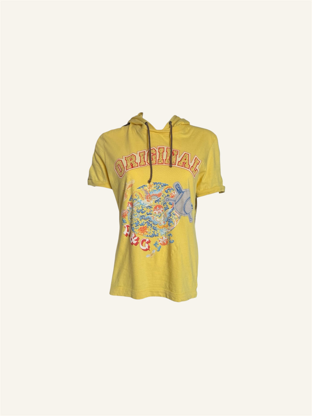 Dolce & Gabbana 'Original Innercity Blues' Yellow Hoodie