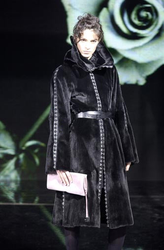 Dolce & Gabbana F/W 2003 Black Leather Corset Boots