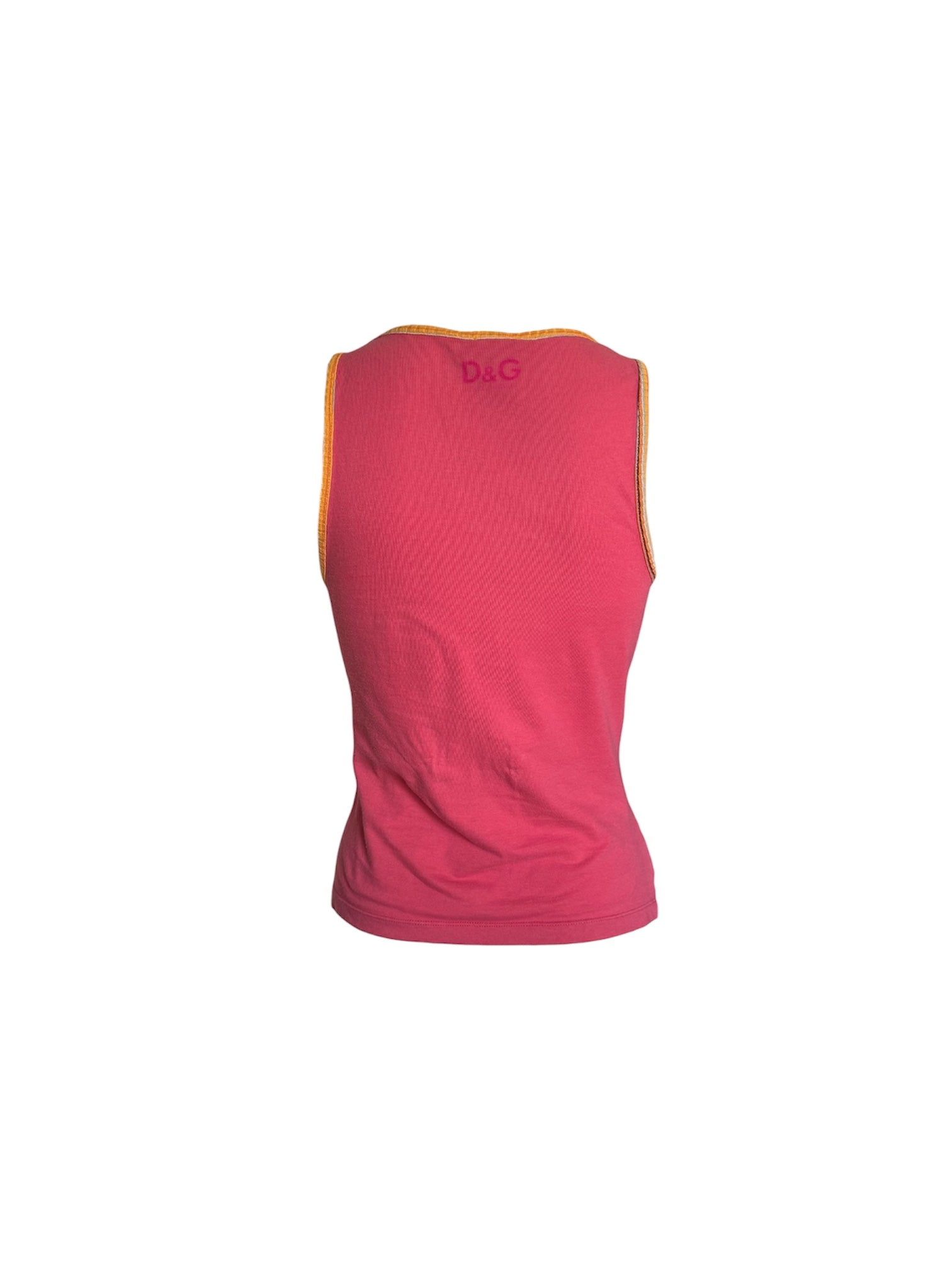 Dolce & Gabbana 'Sizzling Summer' Pink Top