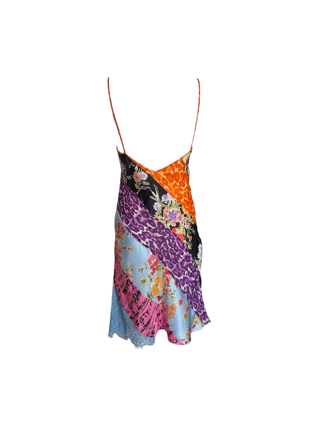 Moschino Cheap and Chic Patchwork Dress