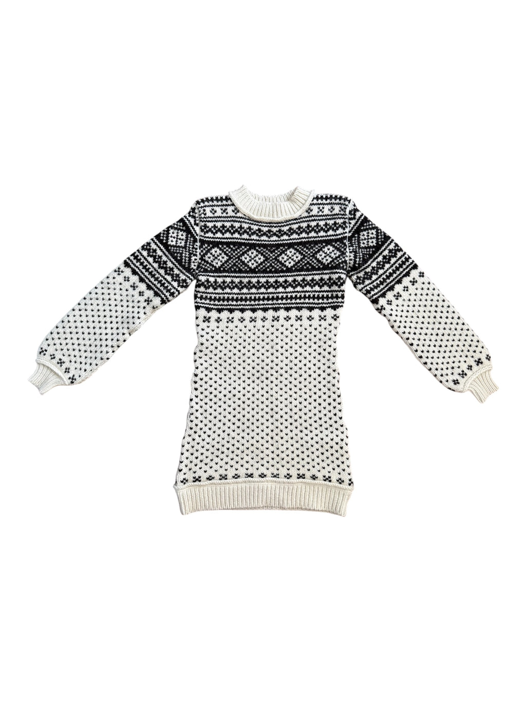 D&G F/W 2010 Black & White Wool Sweater