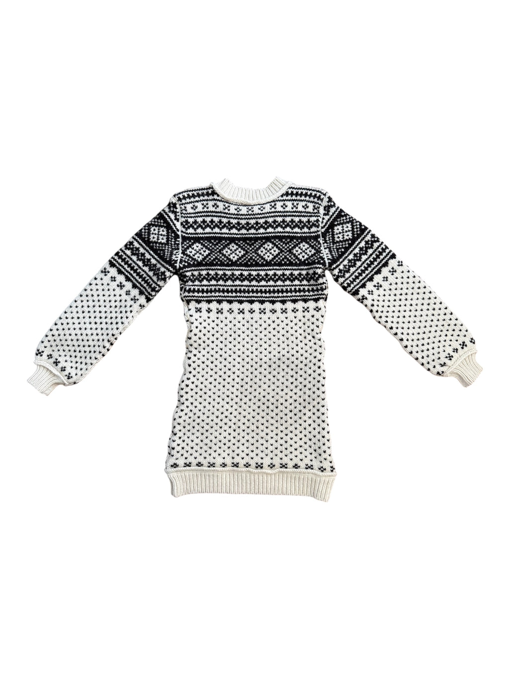D&G F/W 2010 Black & White Wool Sweater