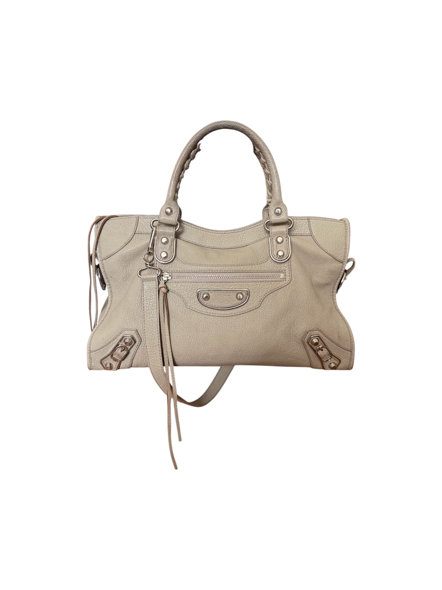 Balenciaga Grey City Bag