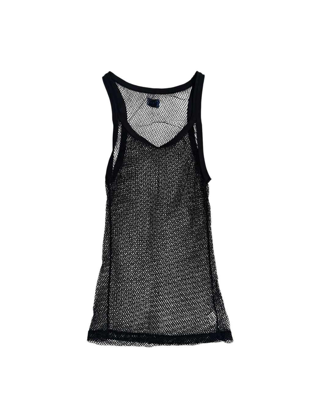 D&G Black Mesh Beachwear Top