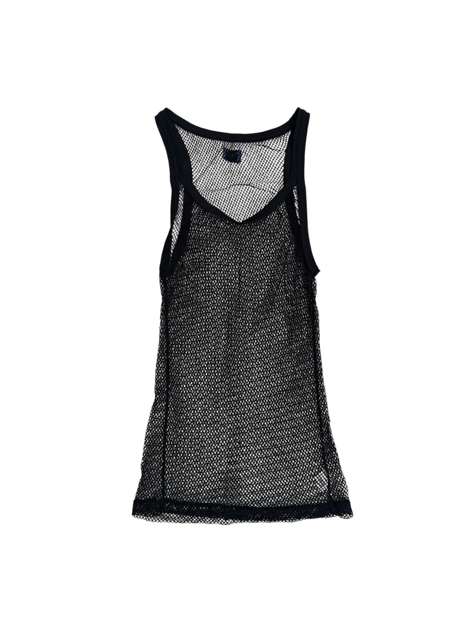 D&G Black Mesh Beachwear Top