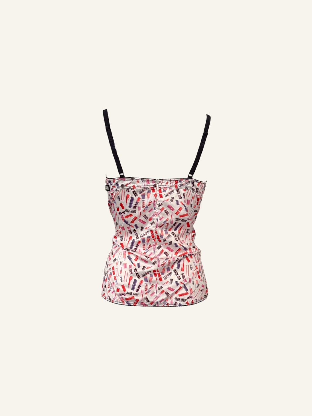 Dolce & Gabbana Lipstick Lace Top