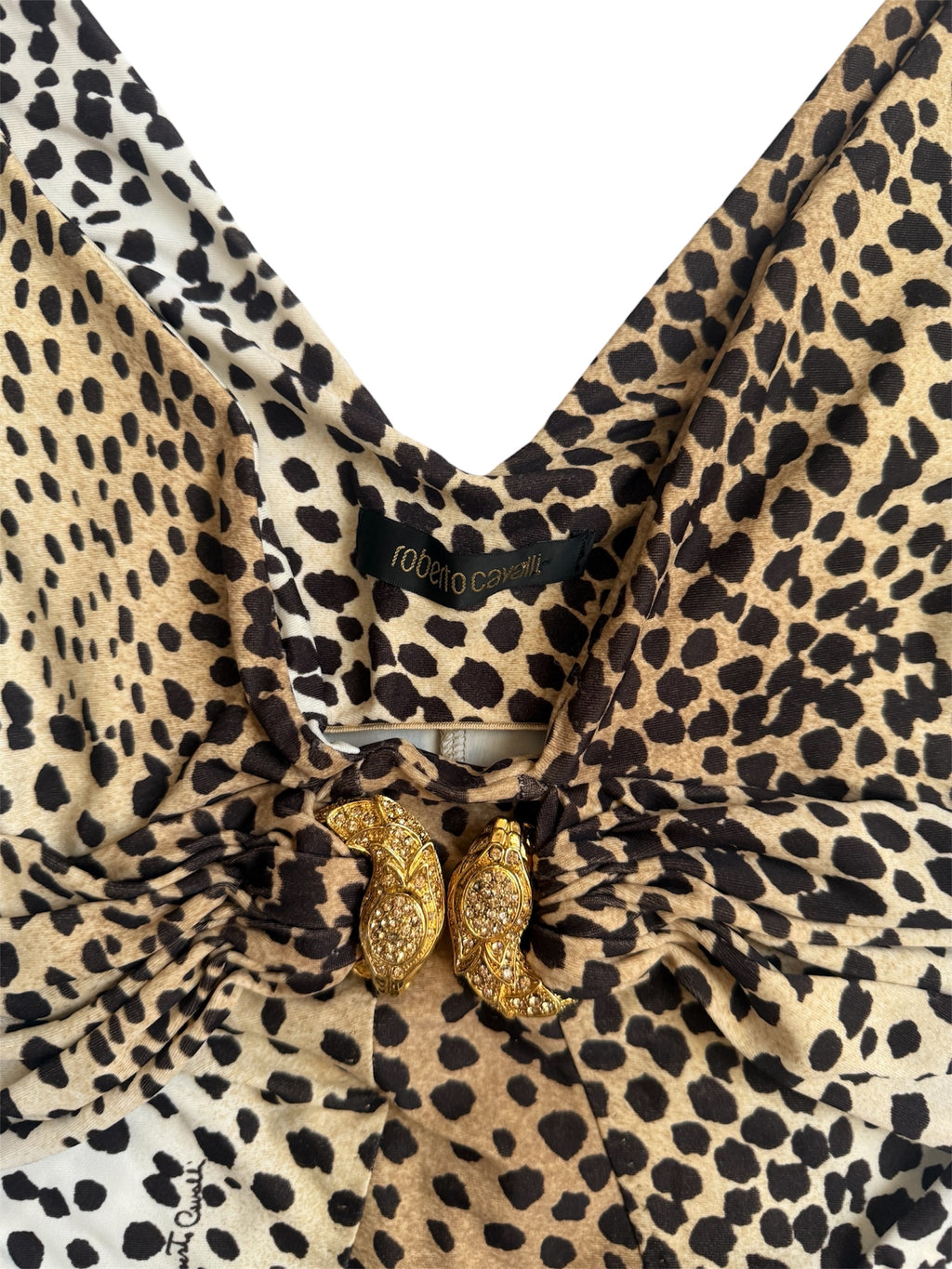 Roberto Cavalli S/S 2005 Leopard Top