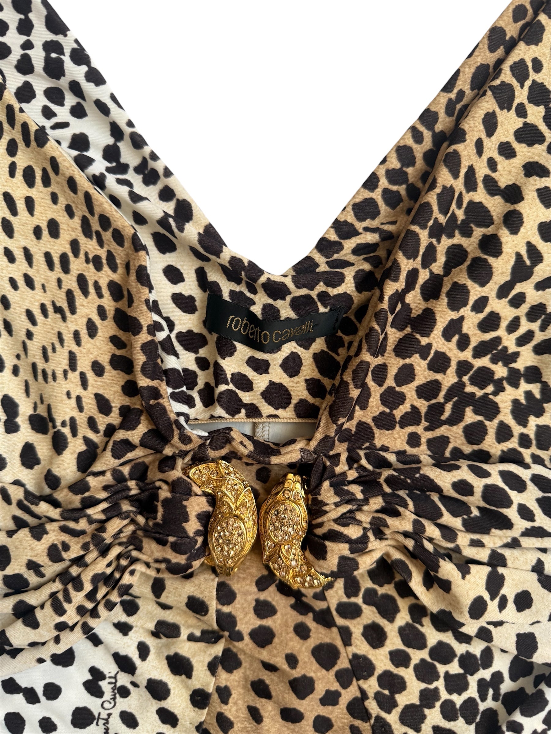 Roberto Cavalli S/S 2005 Leopard Top