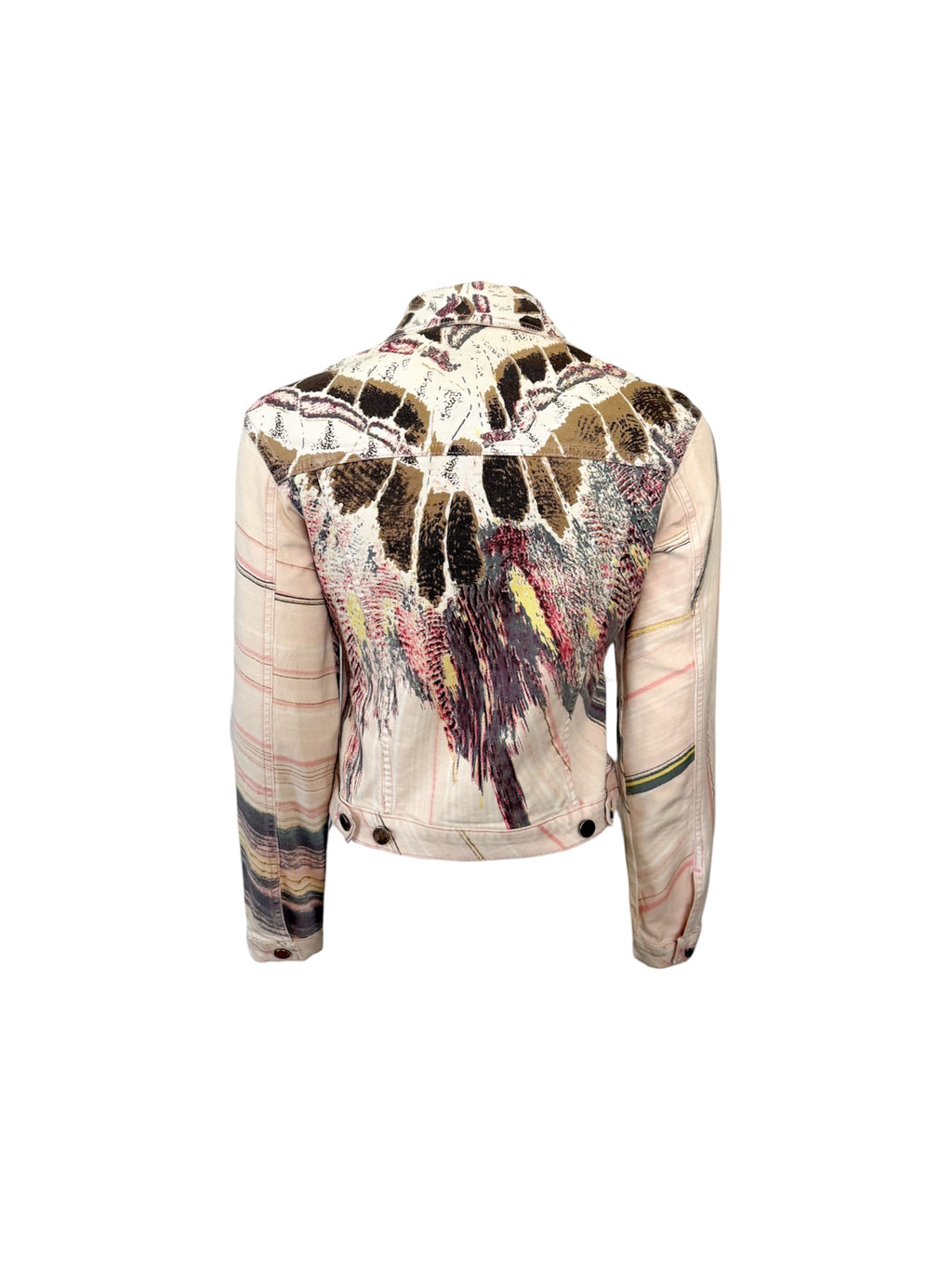 Roberto Cavalli S/S 2004 Feather Jacket
