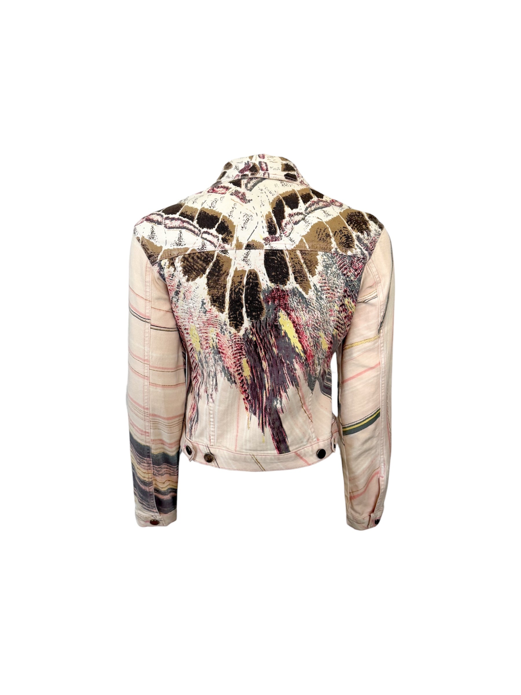 Roberto Cavalli S/S 2004 Feather Jacket