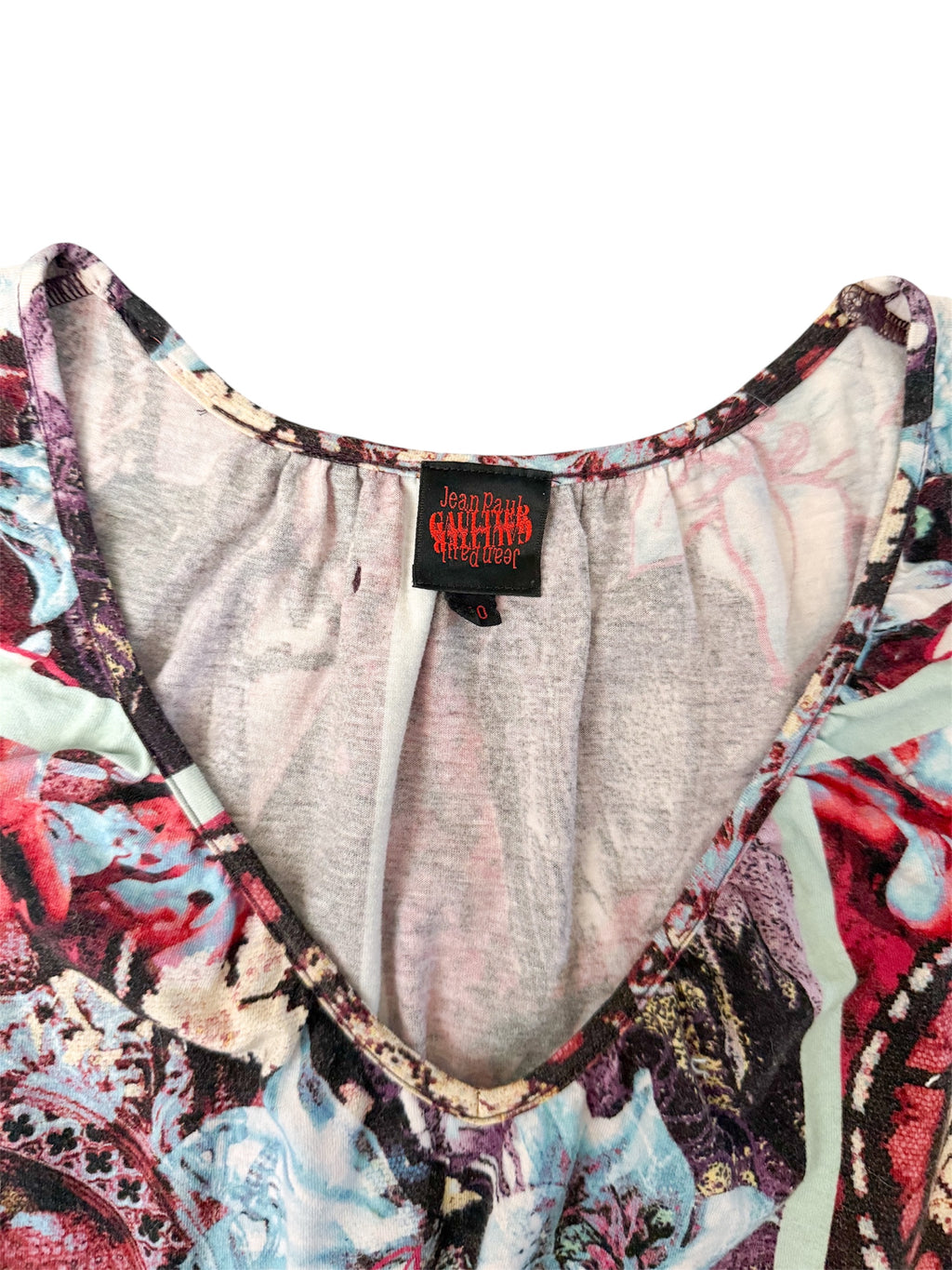 Jean Paul Gaultier Renaissance Lilies Tank Top