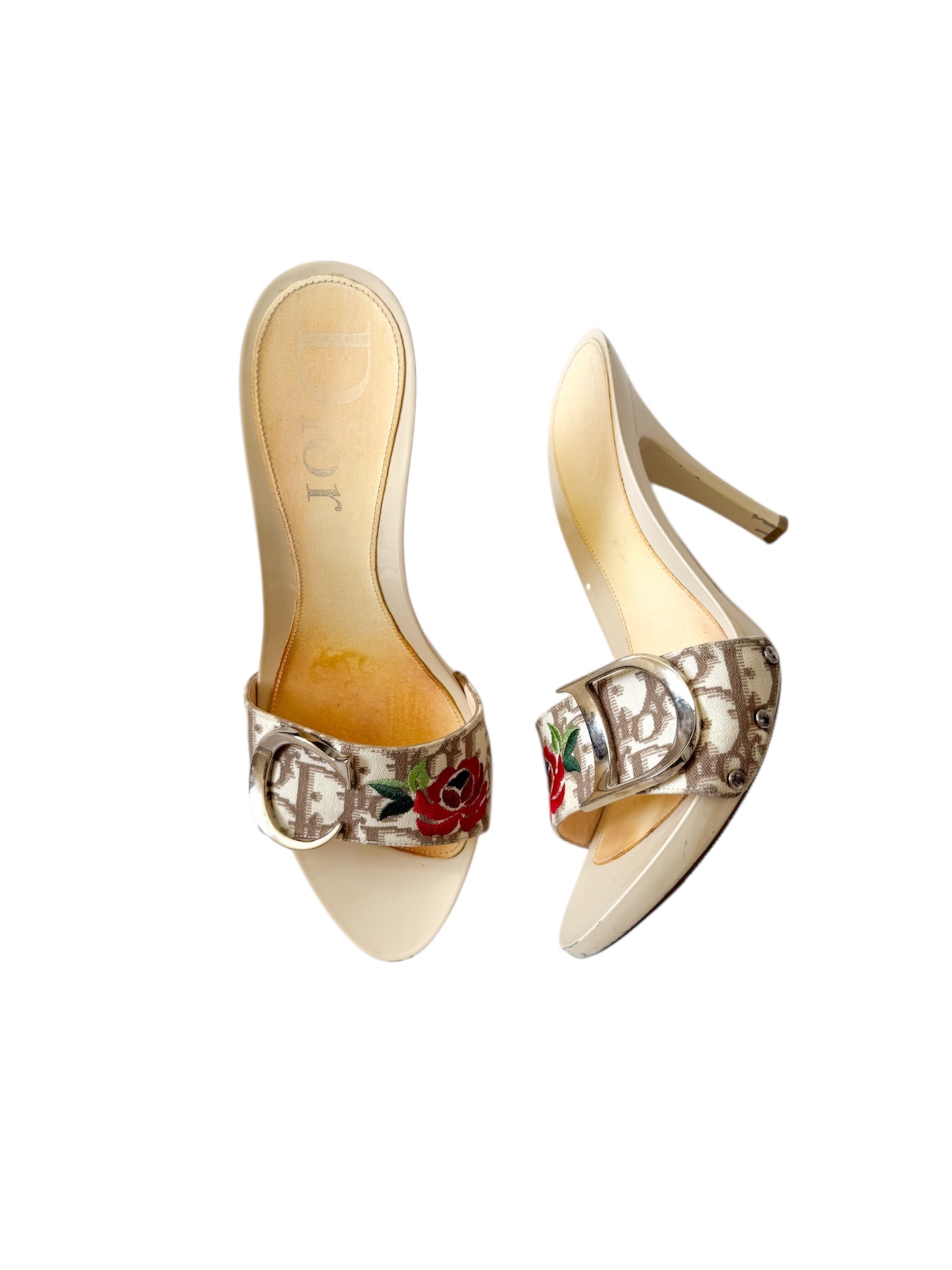 Christan Dior Trotter CD Rose Heels