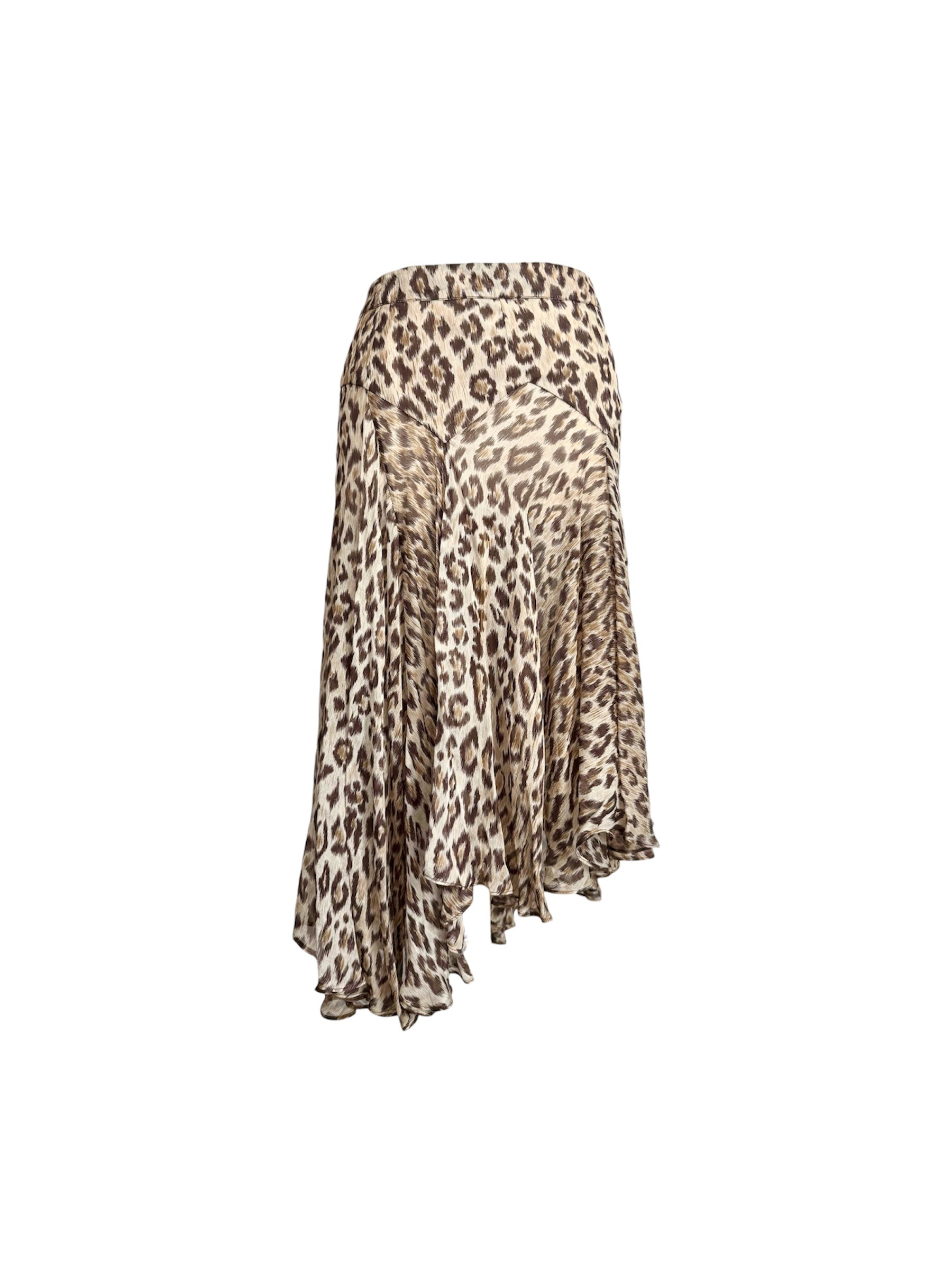 D&G Silk Leopard Skirt