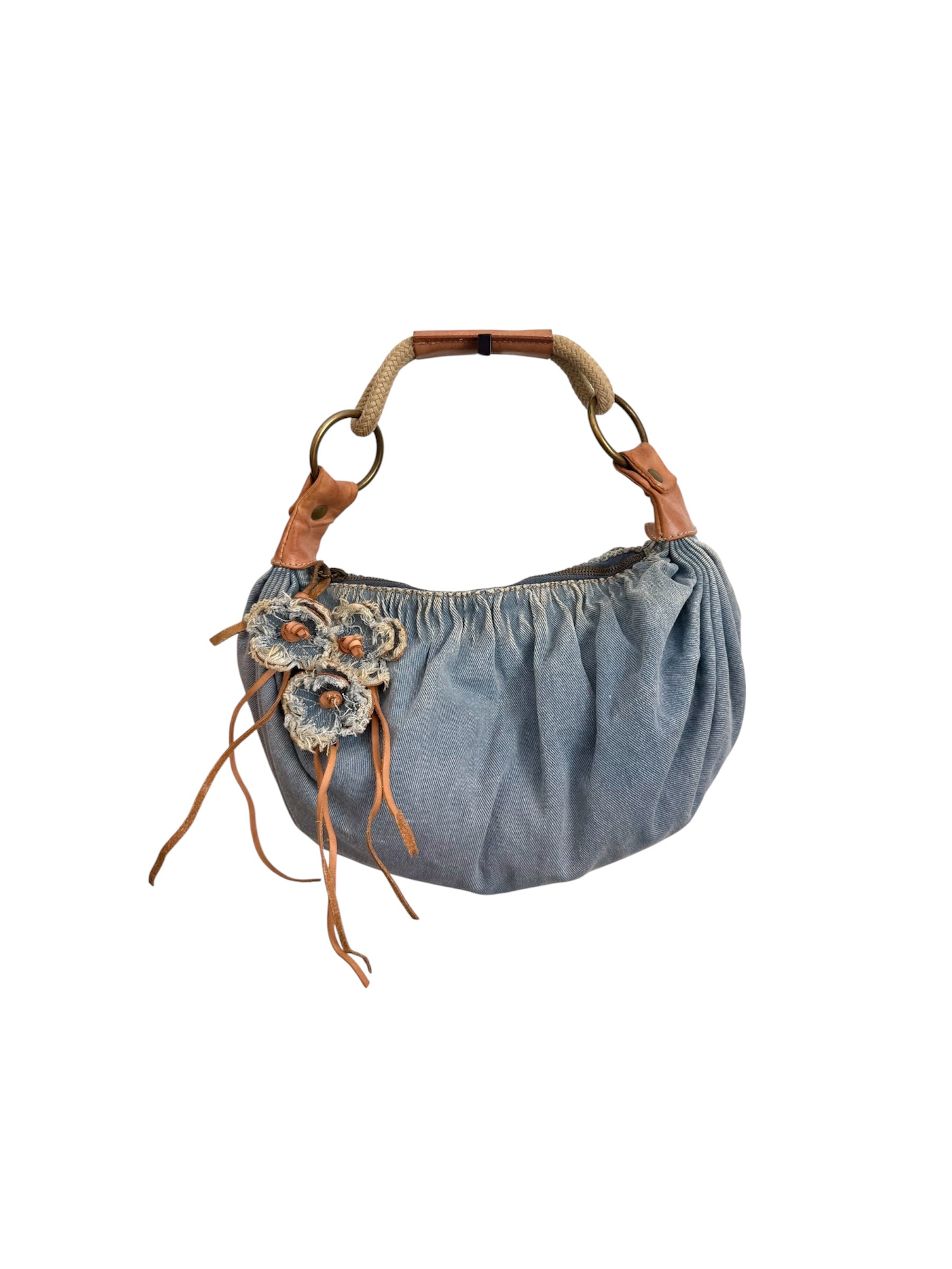 Miu Miu S/S 2005 Denim Flower Bag