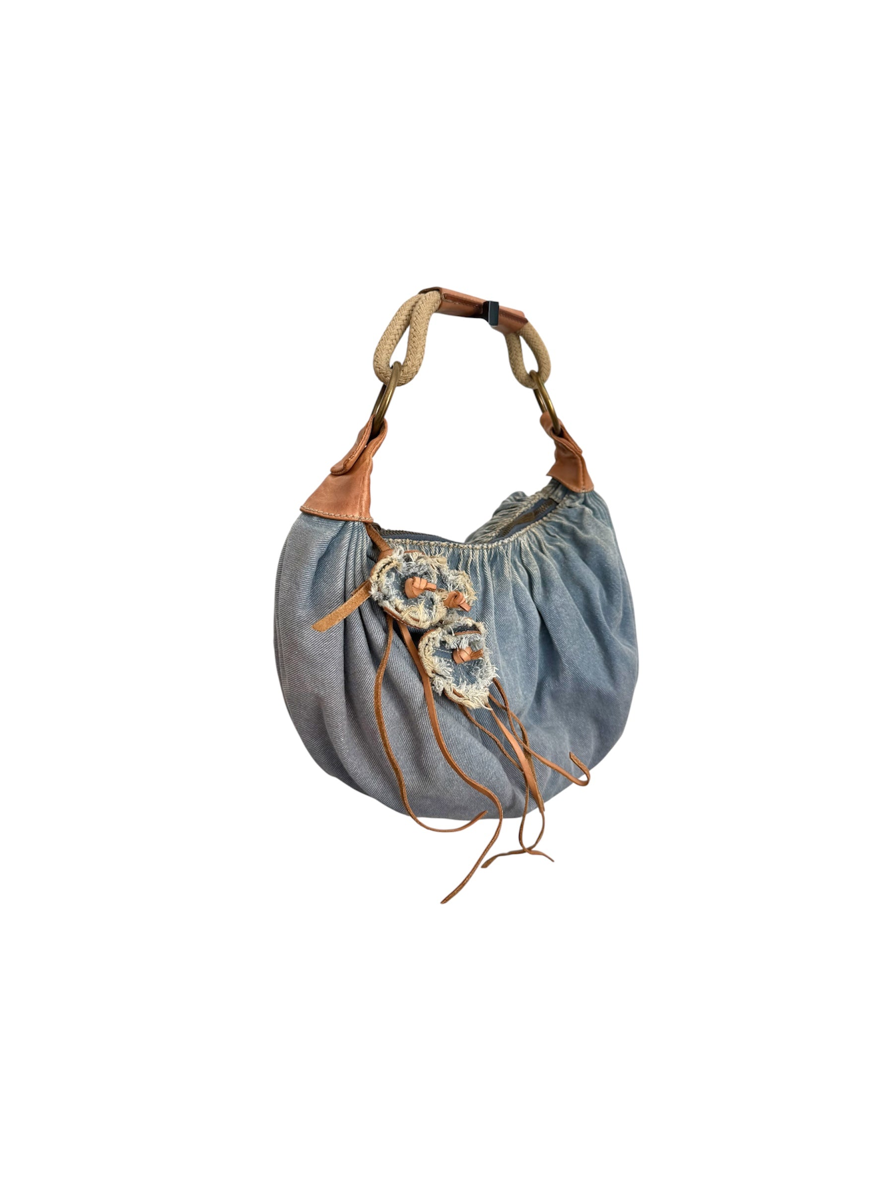 Miu Miu S/S 2005 Denim Flower Bag