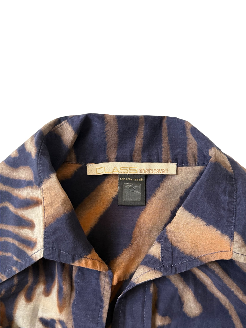 Roberto Cavalli Class Tiger Blouse