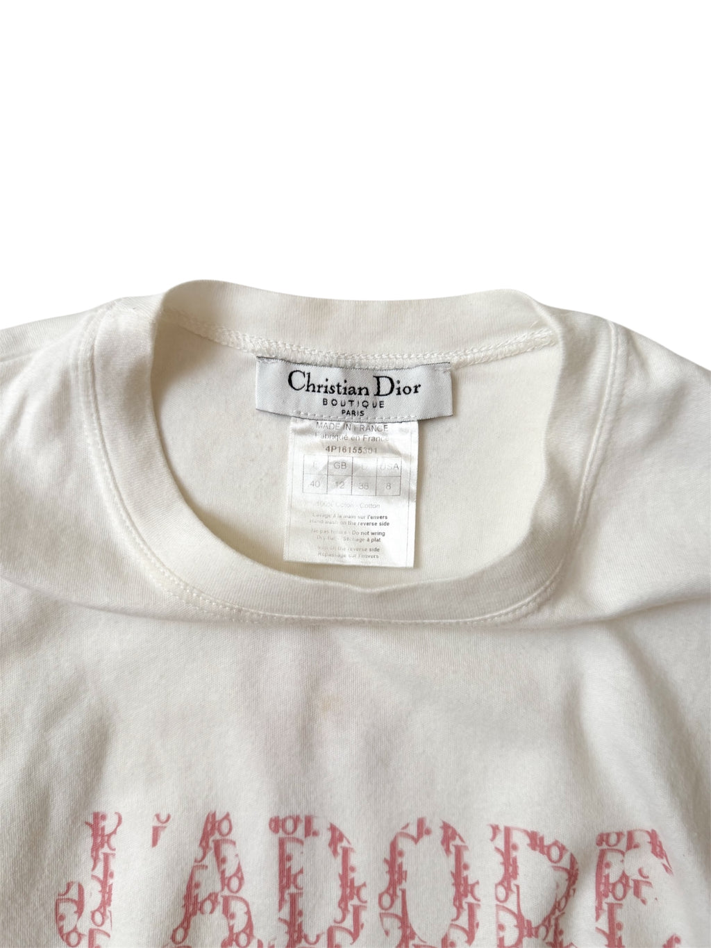 J’Adore Dior Pink Monogram Top