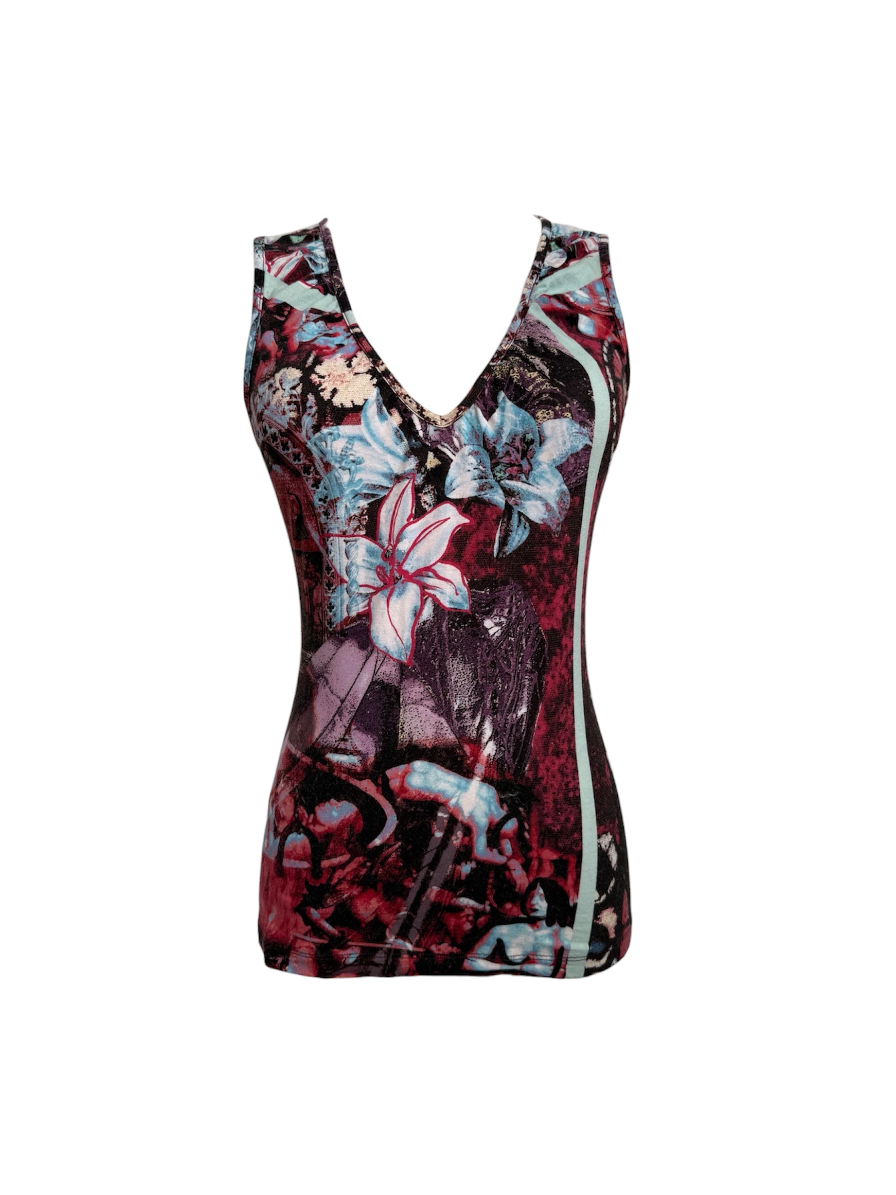 Jean Paul Gaultier Maille Renaissance Tank Top