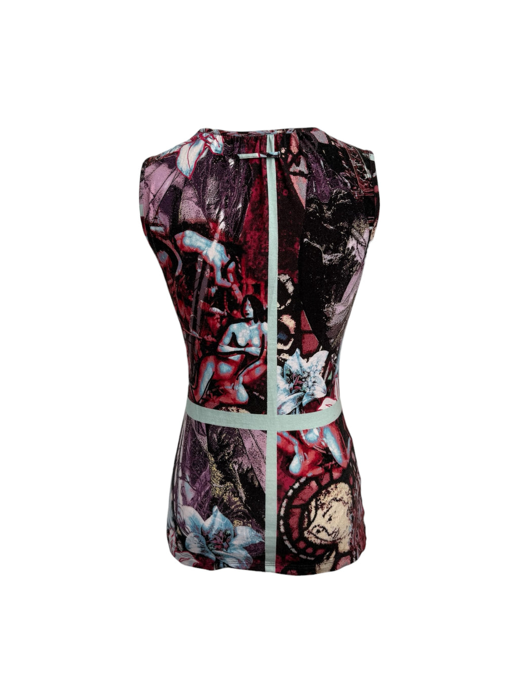 Jean Paul Gaultier Renaissance Lilies Tank Top