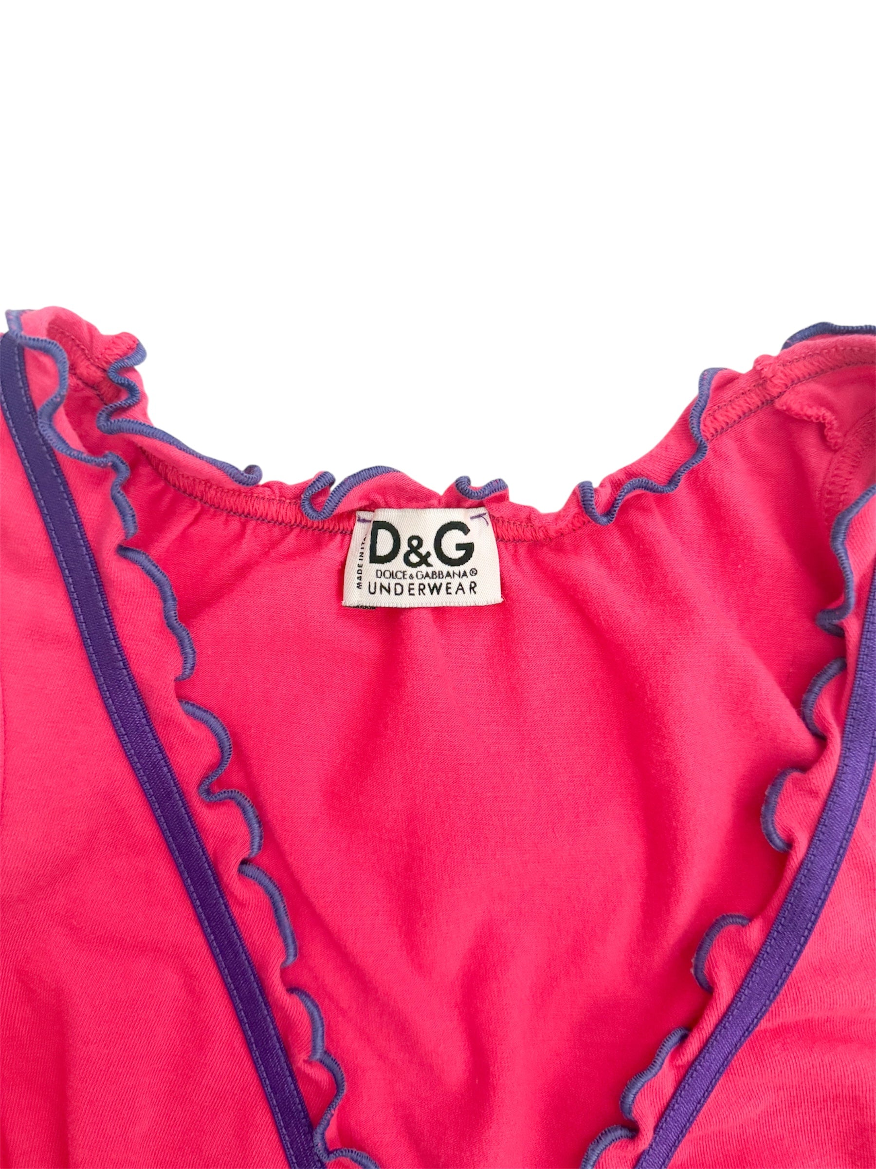Dolce & Gabbana Pink 'Touch Me' Lion Tank Top