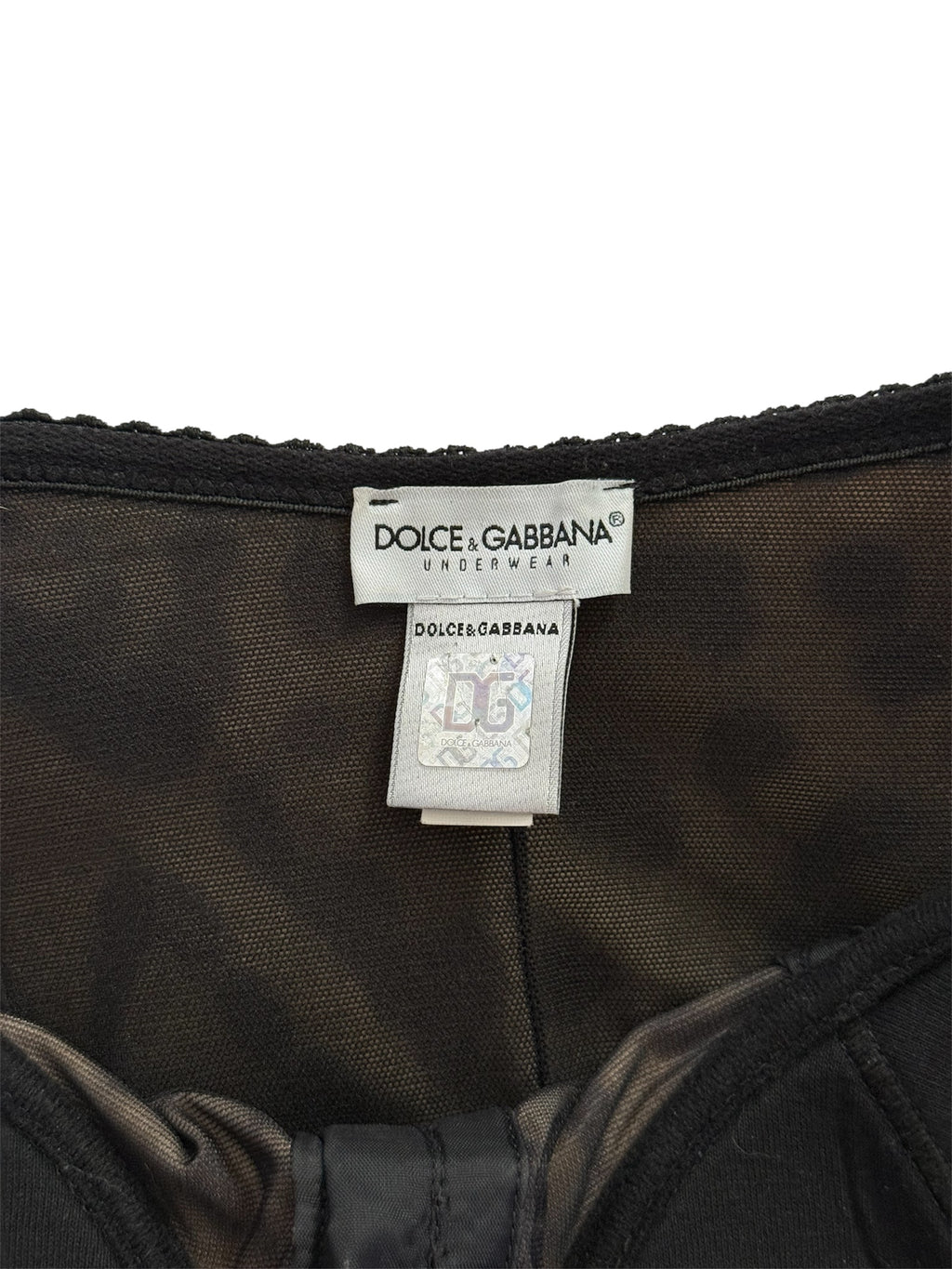 Dolce & Gabbana Leopard Corset Bustier Top