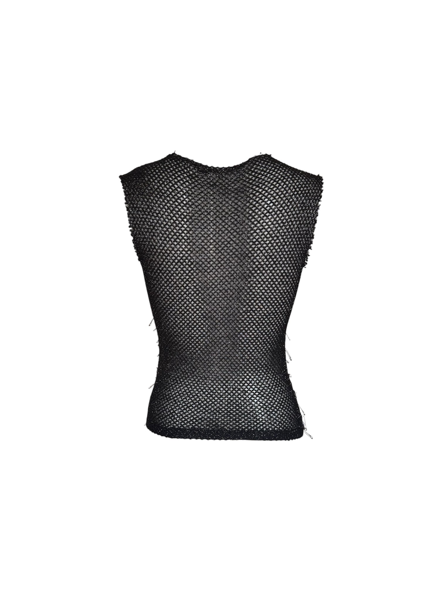 Dolce & Gabbana S/S 2001 'Love is Anarchy' Safety Pin Top