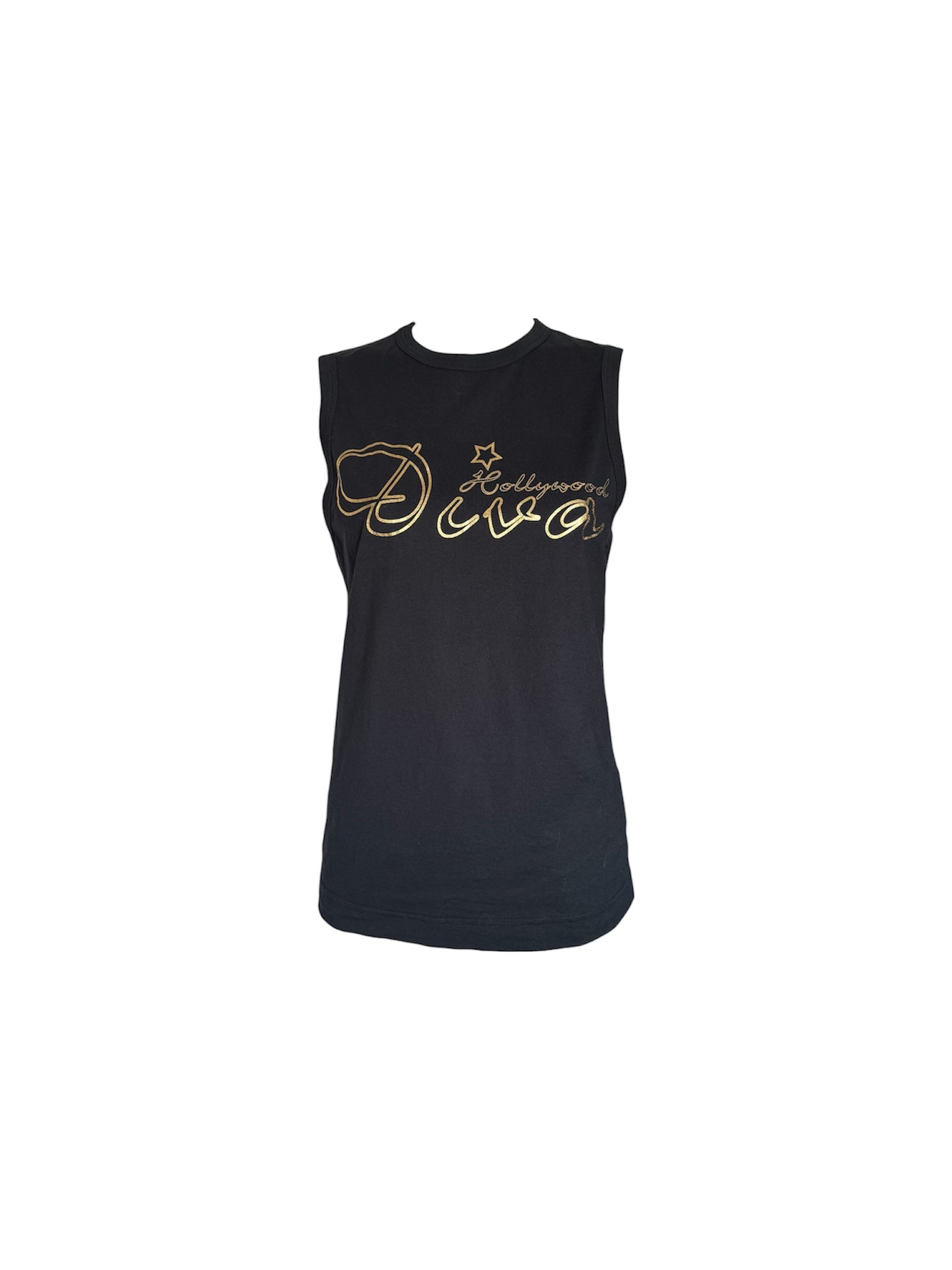 Dolce & Gabbana 'Hollywood Diva' Black Top