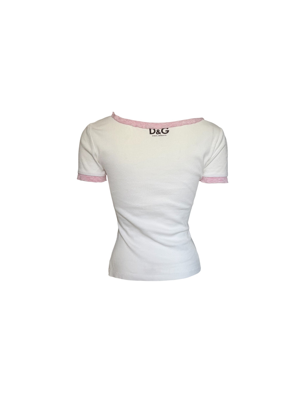 Dolce & Gabbana 'Freedom is a State of Mind' White Top