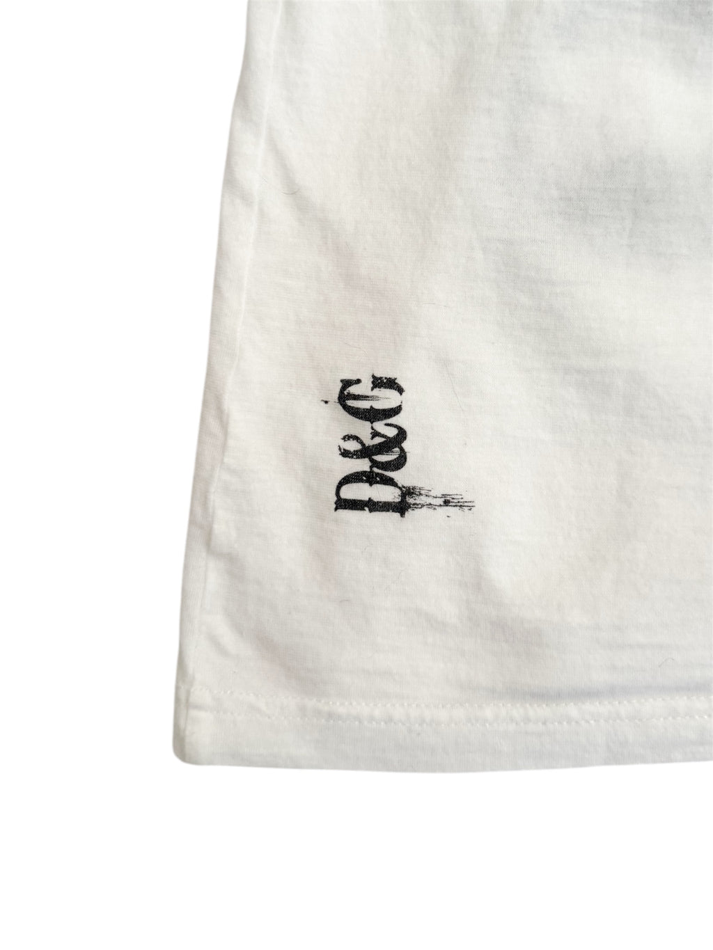 Dolce & Gabbana White Cowboy Tank Top