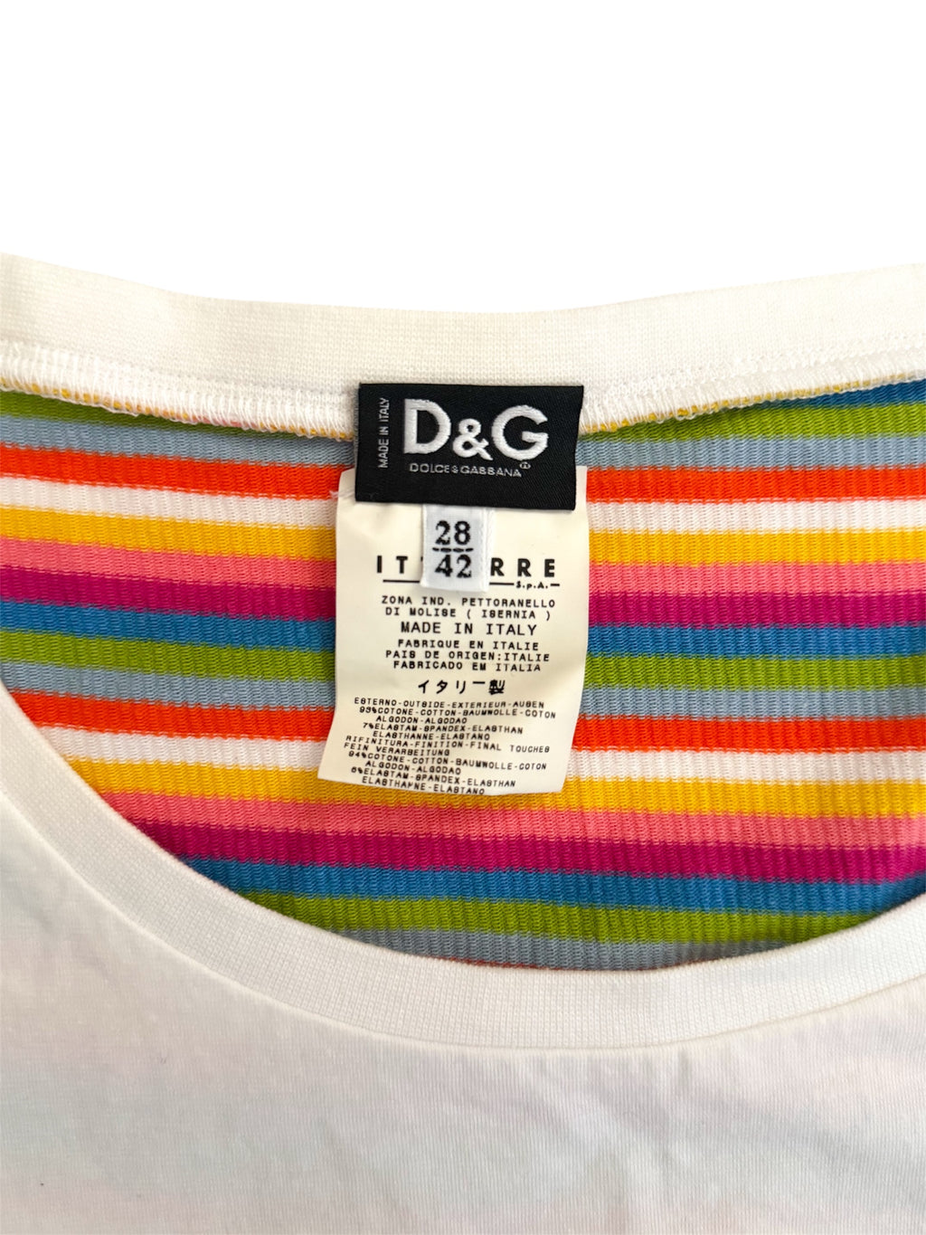Dolce & Gabbana S/S 2002 Vague Magazine Top