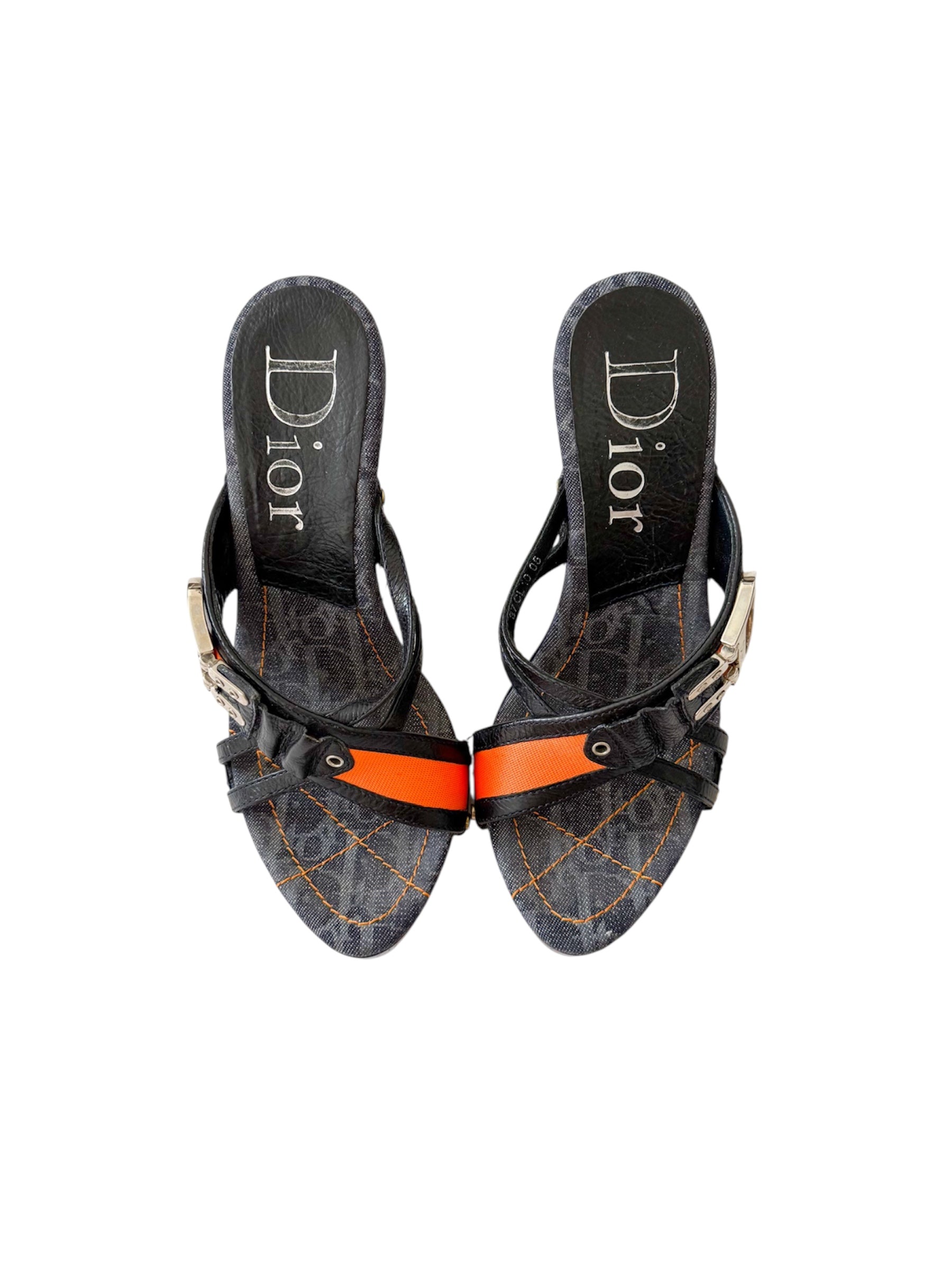 Christian Dior 'Remove Before Flight' Wedges