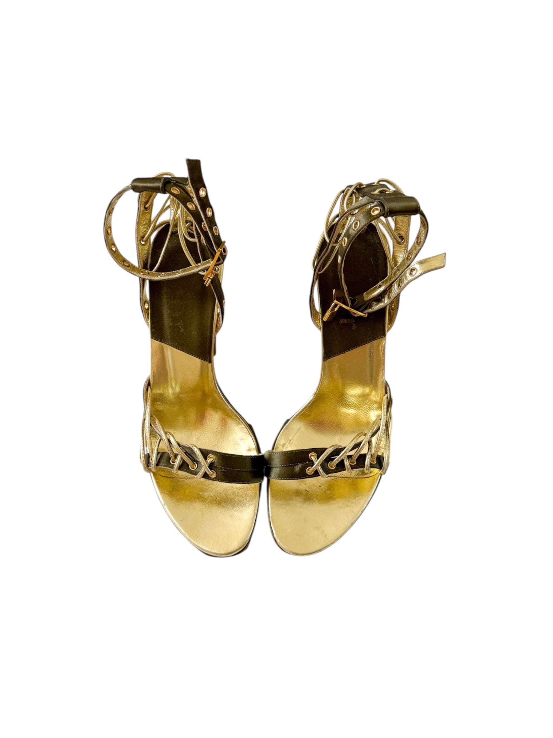 Christian Dior S/S 2003 Victim Lock & Key Wedges