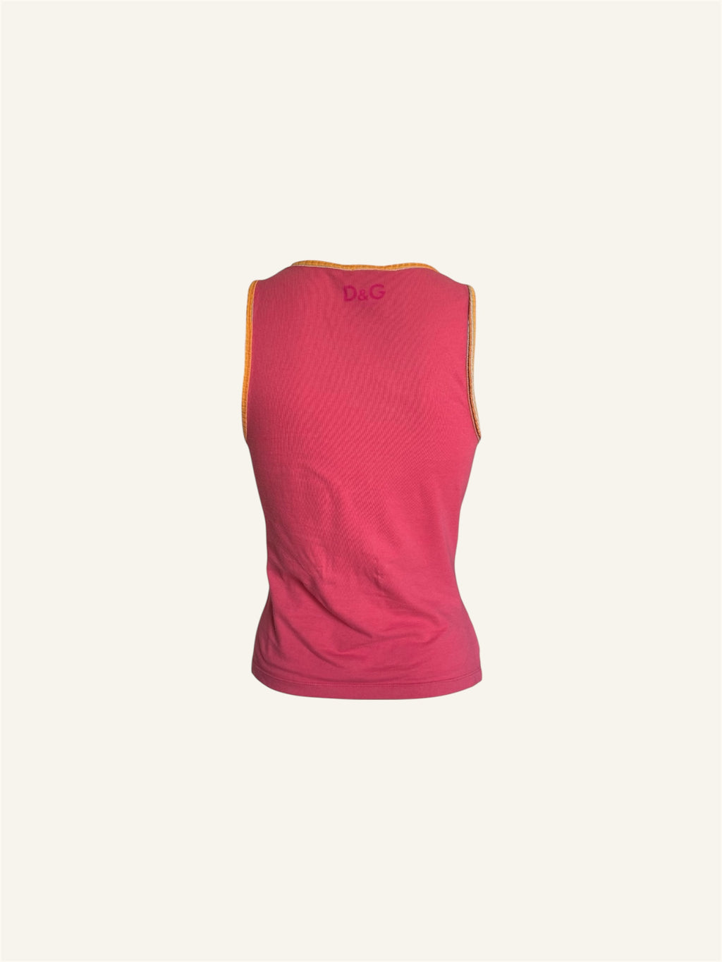 Dolce & Gabbana 'Sizzling Summer' Pink Top