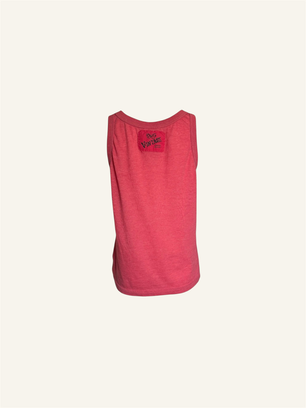 Dolce & Gabbana 'I Love Beach Babes' Red Top