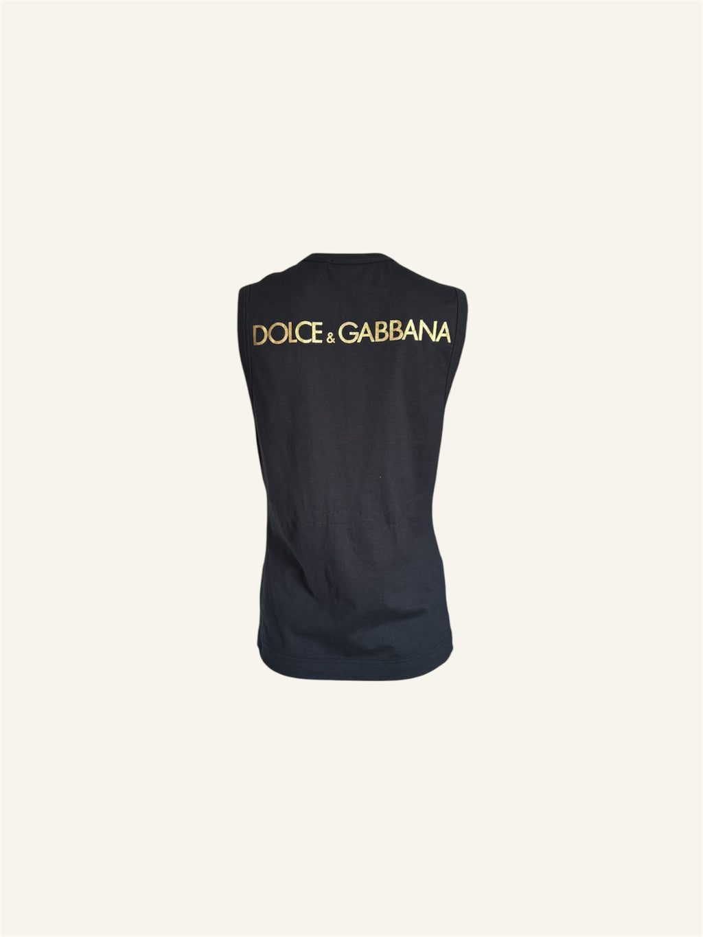 Dolce & Gabbana 'Hollywood Diva' Black Top