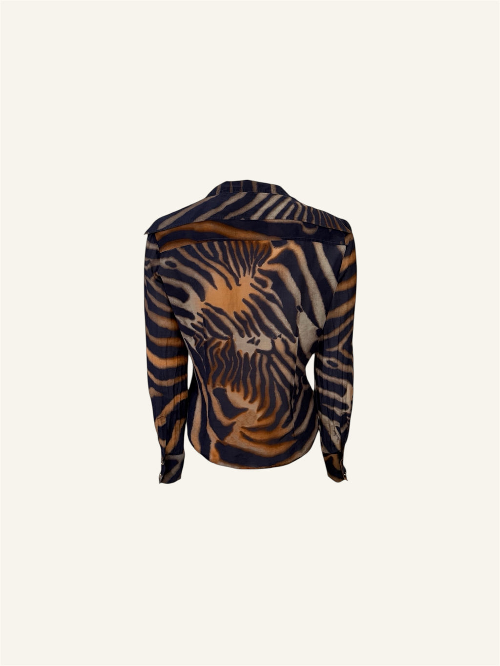 Roberto Cavalli Class Tiger Blouse