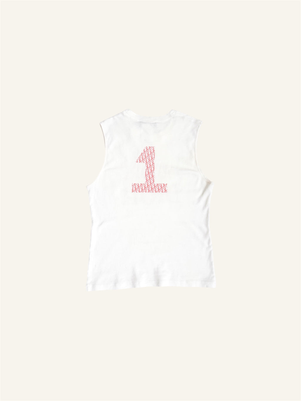 Christian Dior 'J’Adore Dior' S/S 2004 Pink Monogram Top