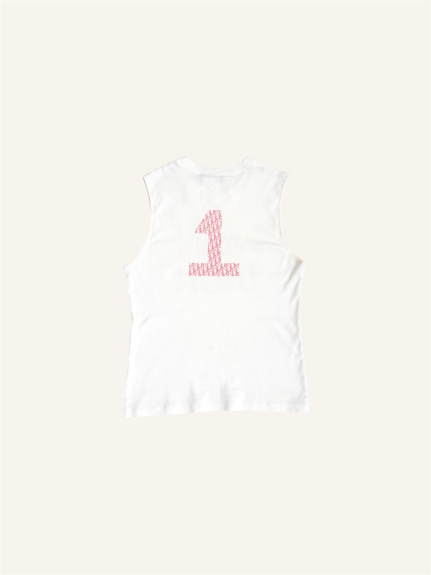 Christian Dior 'J’Adore Dior' S/S 2004 Pink Monogram Top